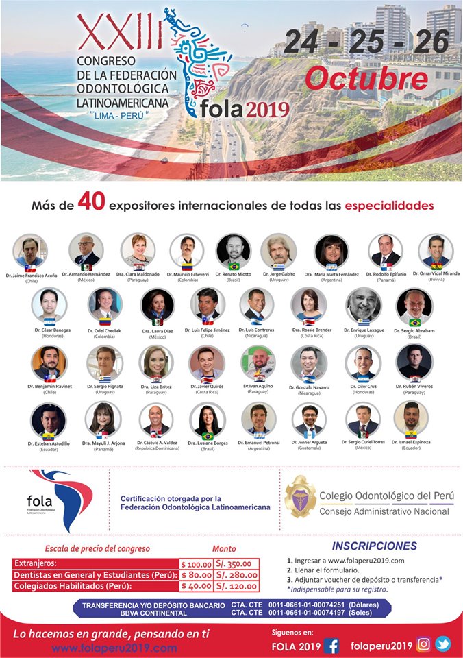 Perú.  Congreso Internacional de FOLA